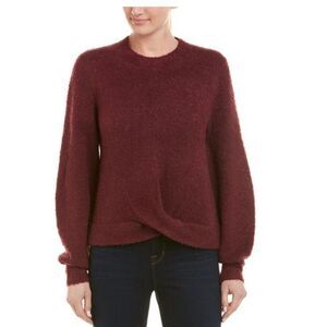 Joie Stavan Wool Blend Knot Front Detail Sweater
